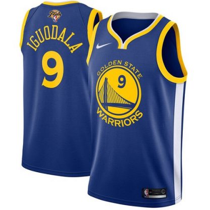 Nike Golden State Warriors #9 Andre Iguodala Youth 2022 NBA Finals Swingman Icon Edition Jersey