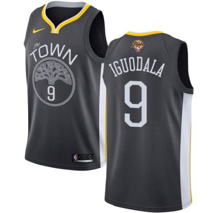 Golden State Golden State Warriors #9 Andre Iguodala Men's Nike Black 2022 NBA Finals Swingman Statement Edition Jersey
