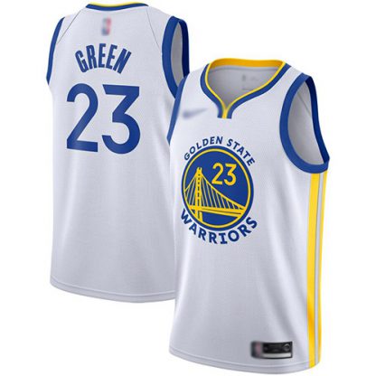 Nike Golden State Warriors #23 Draymond Green White NBA Swingman Association Edition 2019/2020 Jersey