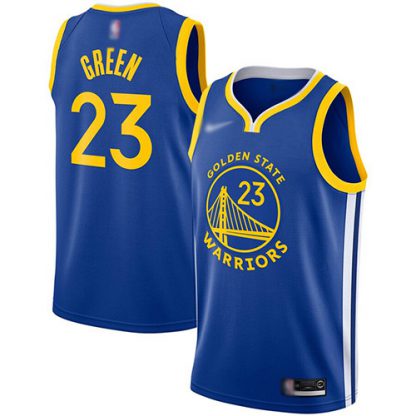 Nike Golden State Warriors #23 Draymond Green Blue NBA Swingman Icon Edition 2019/2020 Jersey
