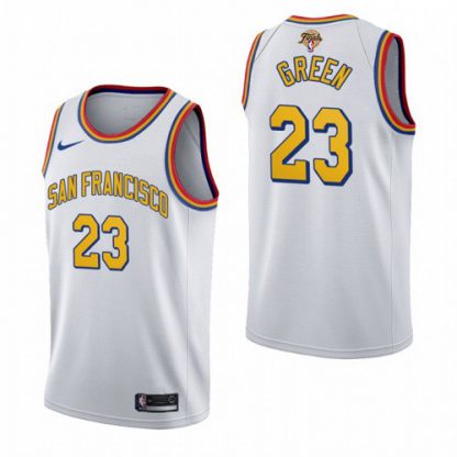 Nike Golden State Warriors #23 Draymond Green 2022 NBA Finals San Francisco Classic Edition Jersey