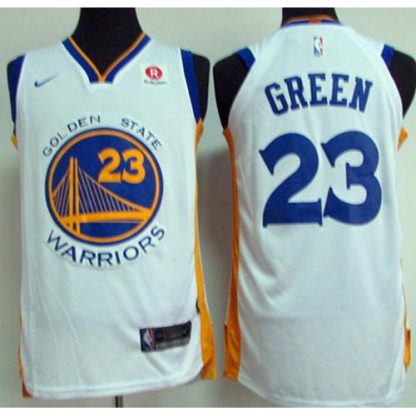 Nike Golden State Warriors #23 Draymond Green White NBA Swingman Association Edition Jersey
