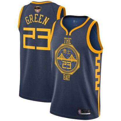Nike Golden State Warriors #23 Draymond Green Navy 2019 Finals Bound NBA Swingman City Edition 2018/19 Jersey