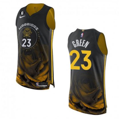 Golden State Golden State Warriors #23 Draymond Green Nike Black 2022-23 Authentic Jersey - City Edition