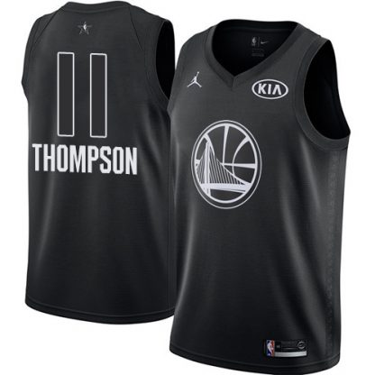 Nike Golden State Warriors #11 Klay Thompson Black Youth NBA Jordan Swingman 2018 All-Star Game Jersey