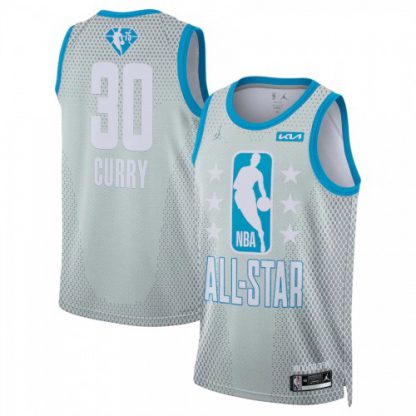 Golden State Warriors #30 Stephen Curry Jordan Brand 2022 NBA All-Star Game Swingman Jersey - Gray