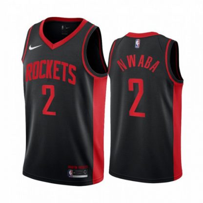 Houston Houston Rockets #2 David Nwaba Black Youth NBA Swingman 2020-21 Earned Edition Jersey