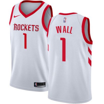 Nike Houston Rockets #1 John Wall White Youth NBA Swingman Association Edition Jersey