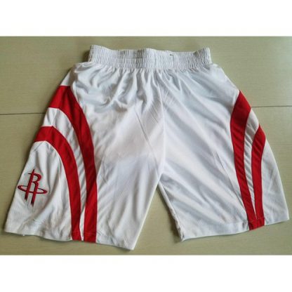 Men's Houston Houston Rockets Nike White Swingman Basketball Shorts