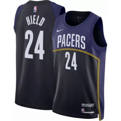Indiana Indiana Pacers #24 Buddy Hield Unisex Nike Blue 2022-23 Swingman Jersey - City Edition