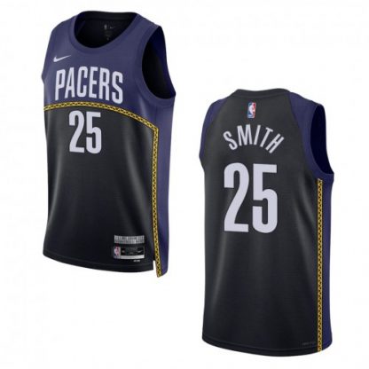 Indiana Indiana Pacers #25 Jalen Smith Unisex Nike Blue 2022-23 Swingman Jersey - City Edition