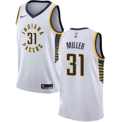 Nike Indiana Pacers #31 Reggie Miller White Women's NBA Swingman Association Edition Jersey