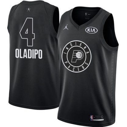 Nike Indiana Pacers #4 Victor Oladipo Black Youth NBA Jordan Swingman 2018 All-Star Game Jersey