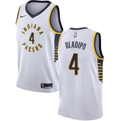 Nike Indiana Pacers #4 Victor Oladipo White Women's NBA Swingman Association Edition Jersey