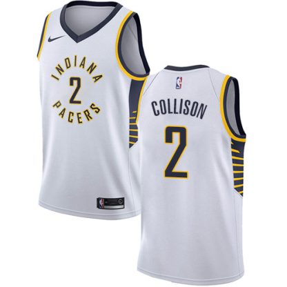 Nike Indiana Pacers #2 Darren Collison White Women's NBA Swingman Association Edition Jersey