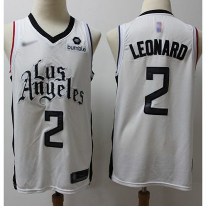 Nike Los Angeles Clippers #2 Kawhi Leonard White NBA Swingman City Edition 2019/20 Jersey
