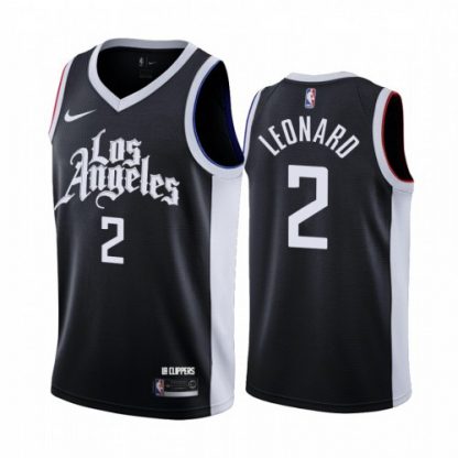 Nike Los Angeles Clippers #2 Kawhi Leonard Black Women's NBA Swingman 2020-21 City Edition Jersey