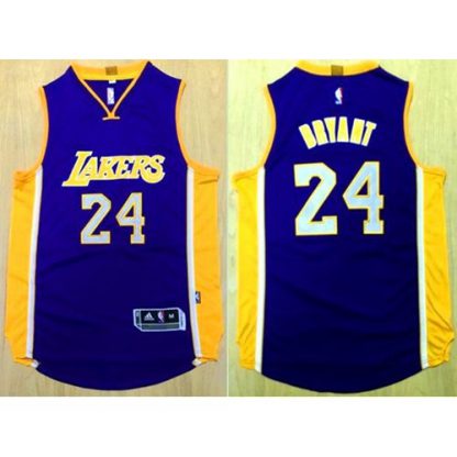 Revolution 30 Los Angeles Lakers #24 Kobe Bryant Purple Stitched NBA Jersey