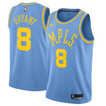 Nike Los Angeles Lakers #8 Kobe Bryant Royal Blue NBA Swingman Hardwood Classics Jersey