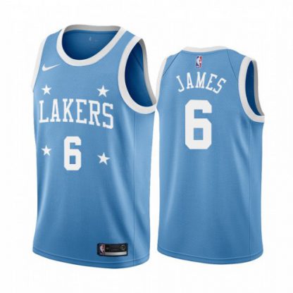 Nike Los Angeles Lakers #6 LeBron James Blue Minneapolis All-Star Classic Youth NBA Jersey