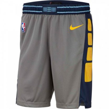 Memphis Memphis Grizzlies Nike City Edition Swingman Performance Shorts Gray