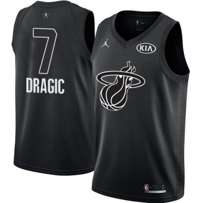 Nike Miami Heat #7 Goran Dragic Black Youth NBA Jordan Swingman 2018 All-Star Game Jersey