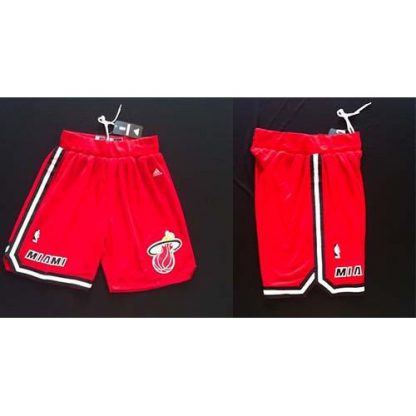 Miami Miami Heat Red NBA Shorts