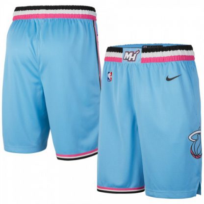 Miami Miami Heat Nike 2019-20 City Edition Swingman Shorts Blue