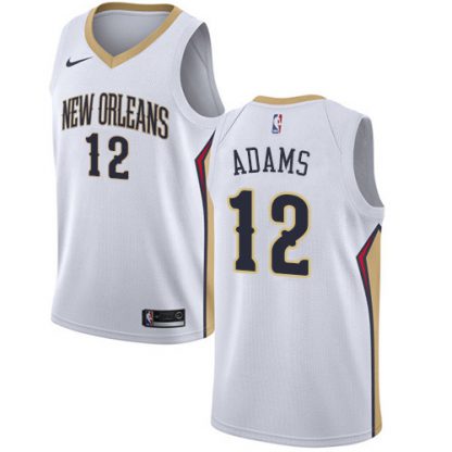 Nike New Orleans Pelicans #12 Steven Adams White Youth NBA Swingman Association Edition Jersey