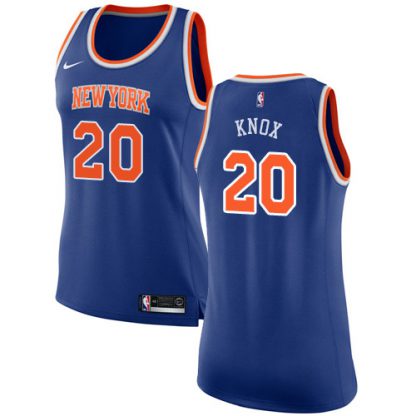 Nike New York Knicks #20 Kevin Knox Blue Women's NBA Swingman Icon Edition Jersey