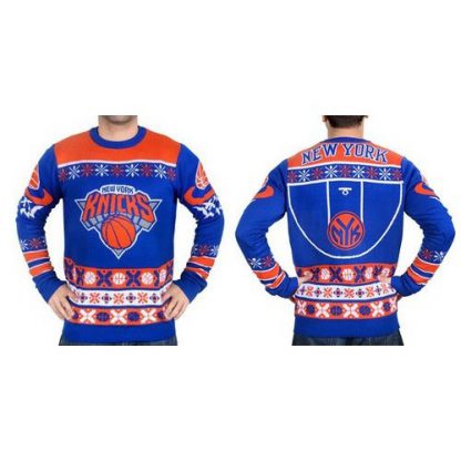New York New York Knicks Men's NBA Ugly Sweater
