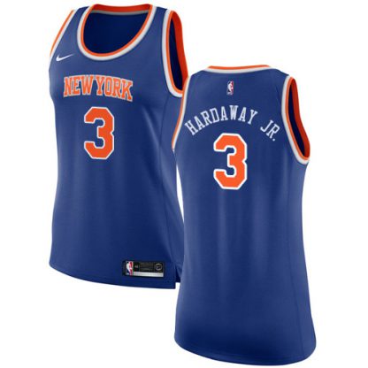 Nike New York Knicks #3 Tim Hardaway Jr. Blue Women's NBA Swingman Icon Edition Jersey