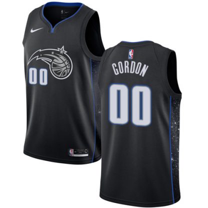 Nike Orlando Magic #00 Aaron Gordon Black NBA Swingman City Edition 2018/19 Jersey