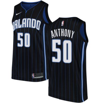 Nike Orlando Magic #50 Cole Anthony Black Women's NBA Swingman Statement Edition Jersey