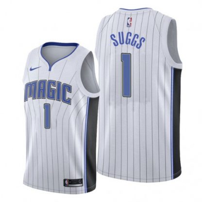 Orlando Orlando Magic #1 Jalen Suggs 2018-19 Association Edition White NBA Jersey
