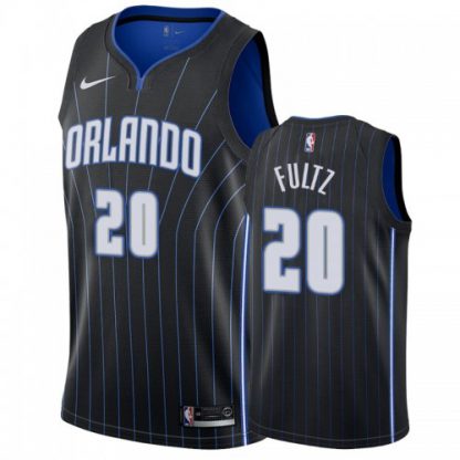 Nike Orlando Magic #20 Markelle Fultz 2018-19 Statement Edition Black NBA Jersey