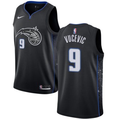Nike Orlando Magic #9 Nikola Vucevic Black NBA Swingman City Edition 2018/19 Jersey