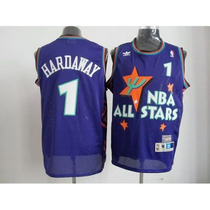 Orlando Magic #1 Penny Hardaway Blue All-Star 1995 Stitched NBA Jersey