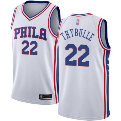 Nike Philadelphia 76ers #22 Matisse Thybulle White NBA Swingman Association Edition Jersey
