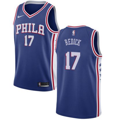 Nike Philadelphia 76ers #17 JJ Redick Blue Youth NBA Swingman Icon Edition Jersey