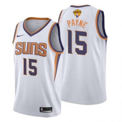 Nike Phoenix Suns #15 Cameron Payne Men's 2021 NBA Finals Bound Swingman Association Edition Jersey White