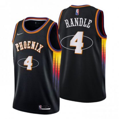 Phoenix Phoenix Suns #4 Chasson Randle Men's Nike Black 2021/22 Swingman NBA Jersey - City Edition