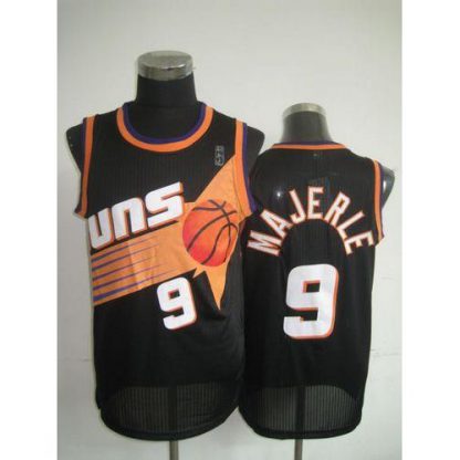 Phoenix Suns #9 Dan Majerle Black Throwback Stitched NBA Jersey