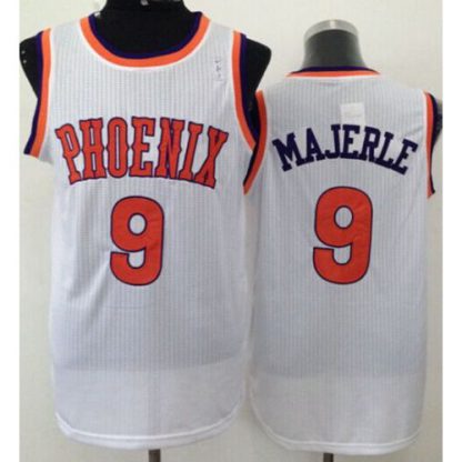 Phoenix Suns #9 Dan Majerle White New Throwback Stitched NBA Jersey