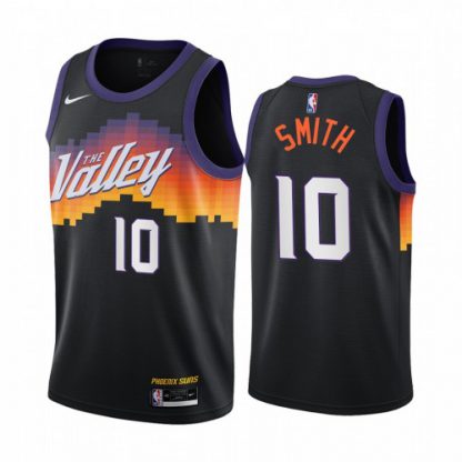 Nike Phoenix Suns #10 Jalen Smith Black NBA Swingman 2020-21 City Edition Jersey