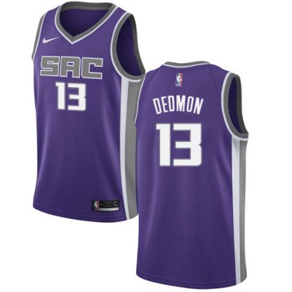 Nike Sacramento Kings #13 Dewayne Dedmon Purple NBA Swingman Icon Edition Jersey