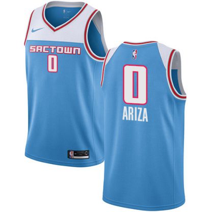 Nike Sacramento Kings  #0 Trevor Ariza Blue NBA Swingman City Edition 2018/19 Jersey