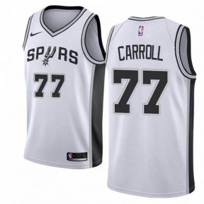 Nike San Antonio Spurs #77 DeMarre Carroll White NBA Swingman Association Edition Jersey