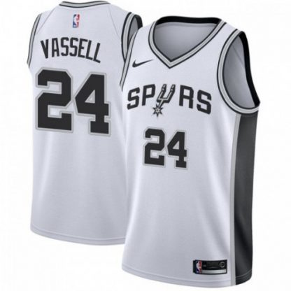 Nike San Antonio Spurs #24 Devin Vassell White Youth NBA Swingman Association Edition Jersey