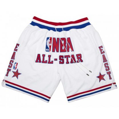 1988 All-Star East Shorts (White) JUST DON By Mitchell & Ness